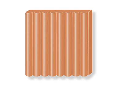 Fimo Soft Cognac 57g Polymer Clay  Block Fimo Colour Reference 76 - Standard Image - 2