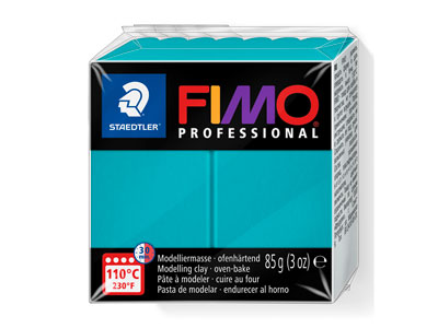 Fimo Professional Turquoise 85g    Polymer Clay Block Fimo Colour     Reference 32 - Standard Image - 1