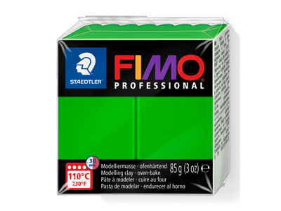 Fimo Professional Sapphire Green   85g Polymer Clay Block Fimo Colour Reference 5