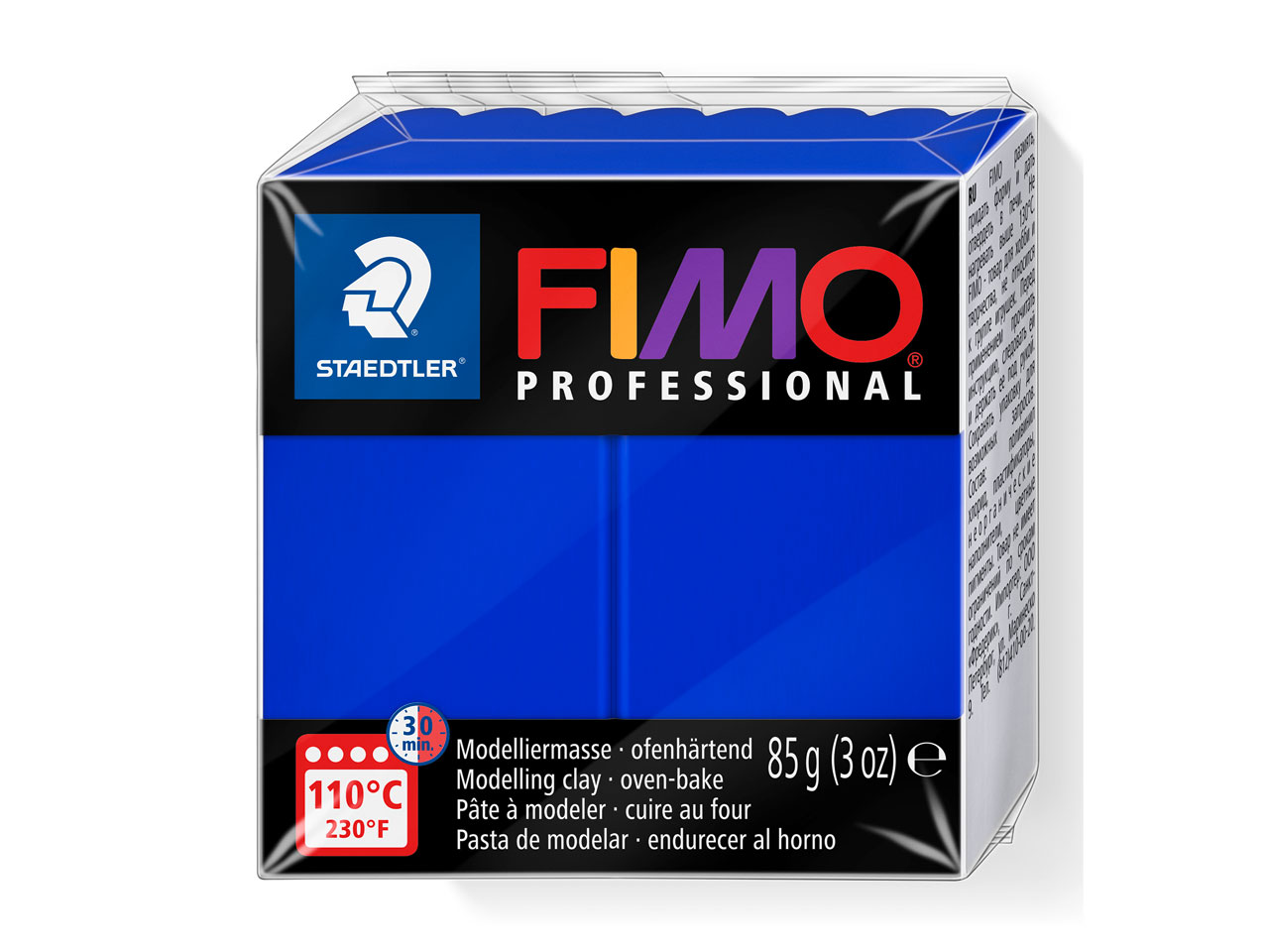 FIMO PROFESSIONAL POLYMER MODELLING OVEN BAKE CLAY 85g - OVER 20 COLOURS