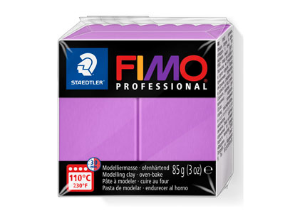 Fimo Professional Lavender 85g     Polymer Clay Block Fimo Colour     Reference 62