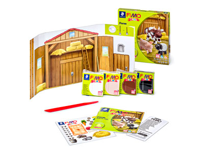 Fimo Farm Kids Form And Play       Polymer Clay Set - Standard Image - 2