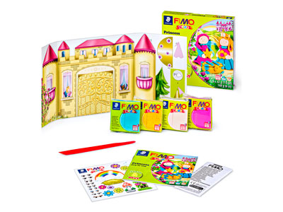 Fimo Princess Kids Form And Play   Polymer Clay Set - Standard Image - 2