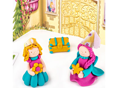 Fimo Princess Kids Form And Play   Polymer Clay Set - Standard Image - 4
