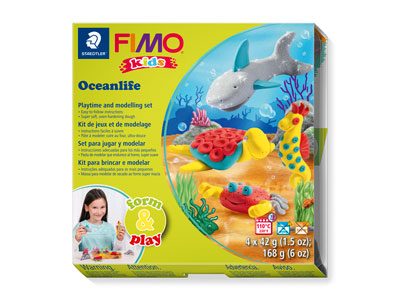 Fimo Seaworld Kids Form And Play   Polymer Clay Set