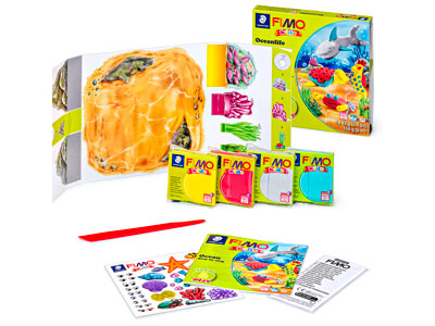 Fimo Seaworld Kids Form And Play   Polymer Clay Set - Standard Image - 2
