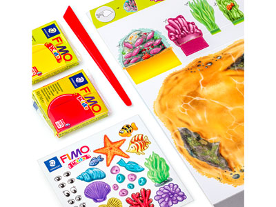 Fimo Seaworld Kids Form And Play   Polymer Clay Set - Standard Image - 3