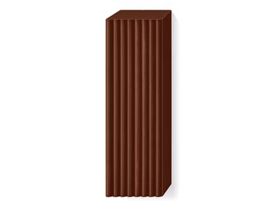 Fimo Soft Chocolate 454g Polymer    Clay Block Fimo Colour Reference 75 - Standard Image - 2
