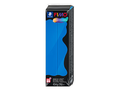 Fimo Professional True Blue 454g   Polymer Clay Block Fimo Colour     Reference 300 - Standard Image - 1