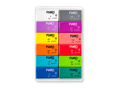 Fimo Soft Colour Pack Brilliant    Pack of 12 - Standard Image - 2