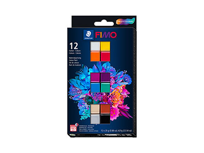 Fimo Professional Colour Pack of 12