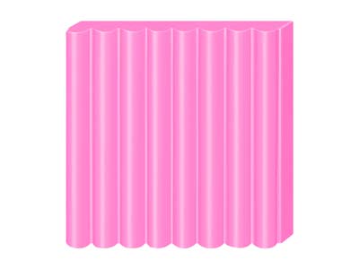 Fimo Effect Neon Fuchsia 57g       Polymer Clay Block Fimo Colour     Reference 201 - Standard Image - 2