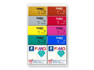 Fimo Effect Mixing Pearls 9 Colour Pack - Standard Image - 2