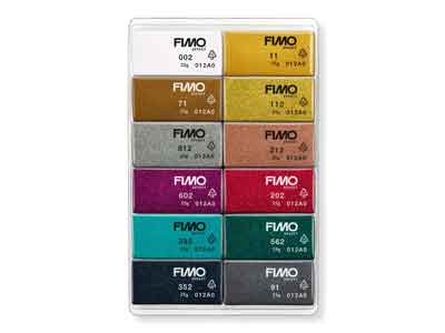 Fimo Effect Sparkle Colour Pack 12 Piece - Standard Image - 2