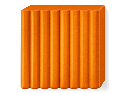 Fimo Effect Metallic Orange 57g    Polymer Clay Block Fimo Colour     Reference 41 - Standard Image - 2