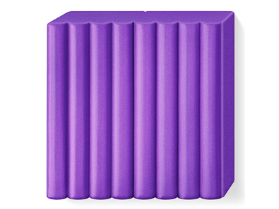 Fimo Effect Metallic Lilac 57g     Polymer Clay Block Fimo Colour     Reference 61 - Standard Image - 2