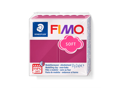 Fimo Soft Frozen Berry 57g Polymer Clay Block Fimo Colour Reference   T23