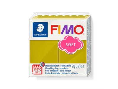 Fimo Soft Beach Grass 57g Polymer  Clay Block Fimo Colour Reference   T51
