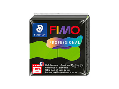 Fimo Professional Light Green 57g  Polymer Clay Block Fimo Colour     Reference 51 - Standard Image - 1