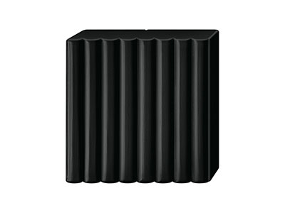 Fimo Professional Black 57g Polymer Clay Block Fimo Colour Reference 9 - Standard Image - 2