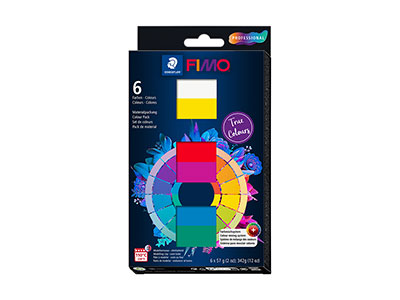 Fimo Professional True Colours     Pack of 6 - Standard Image - 1