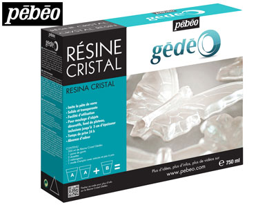 Gedeo Resin, Clear Crystal, 750ml  Un3082un3066