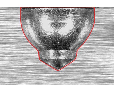 Busch Carbide Pavé Cut 447au Burr  0.8mm - Standard Image - 4