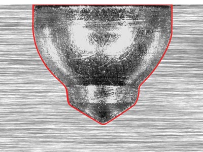 Busch Carbide Pavé Cut 447au Burr  0.9mm - Standard Image - 4