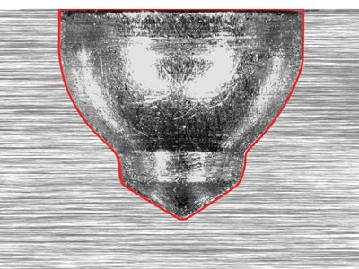 Busch Carbide Pavé Cut 447au Burr  1.3mm - Standard Image - 4