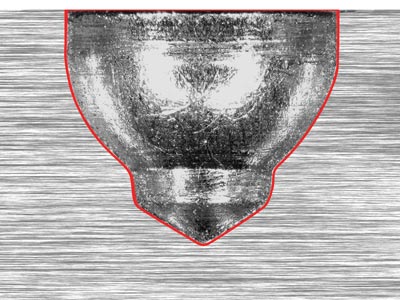 Busch Carbide Pavé Cut 447au Burr  1.4mm - Standard Image - 4