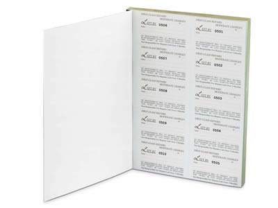 Triplicate Repair Book 501-1000,   500 Self Duplicating Tickets, A4   Size - Standard Image - 1