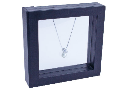 Black Large Window Display Box