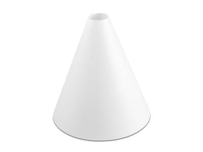 White-Necklace-Display-Cone