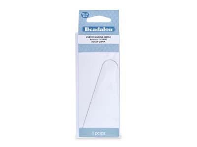 Beadalon Big Eye Curved Beading    Needle, Rigid, 12.7cm, 1 Pc