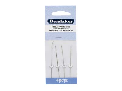 Strong and Flexible Beading needles. Sold in a pack of 5 needles each  approximately 2 inches long