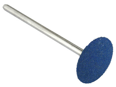 Eveflex Rubber Burr, 508 Blue -    Coarse, On A 2.34mm Shank - Standard Image - 1