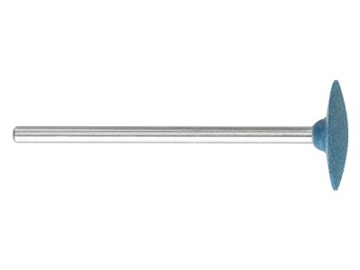Eveflex Rubber Knife Edge Burr,    508, Blue - Coarse, 2.5 X 14.5mm - Standard Image - 2