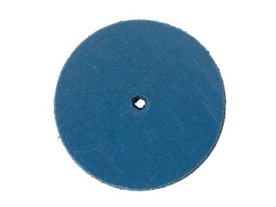 Eveflex Rubber Wheel, 501 Blue -   Coarse, 23 X 3mm - Standard Image - 1