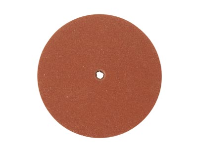 Eveflex Rubber Wheel, 701 Brown -  Fine, 23 X 3mm