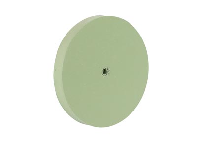 Eveflex Rubber Wheel, 801, Green - Extra Fine, 23 X 3mm - Standard Image - 2