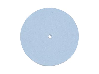 Eveflex Universal Silicone Wheel,  R22f, Blue, Fine Grit, 22 X 3mm