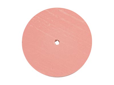 Eveflex Universal Silicone Wheel,  R22sf, Pink, Extra Fine Grit, 22 X 3mm
