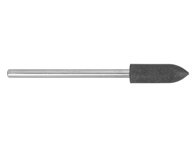 Eveflex Universal Silicone Torpedo Burr, H4m, Black, Medium Grit, 5 X 16mm - Standard Image - 2