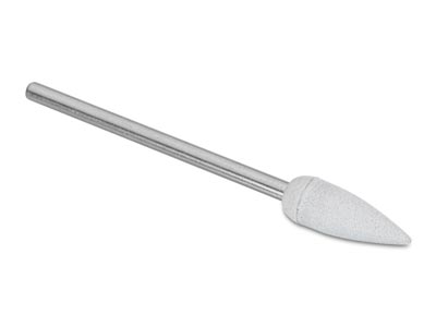 Eveflex Universal Silicone Flame    Burr, H1, White, Coarse Grit, 5.5 X 15mm
