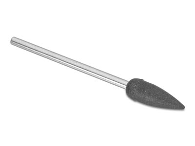 Eveflex Universal Silicone Flame   Burr, H1m, Black, Medium Grit, 5.5 X 15mm