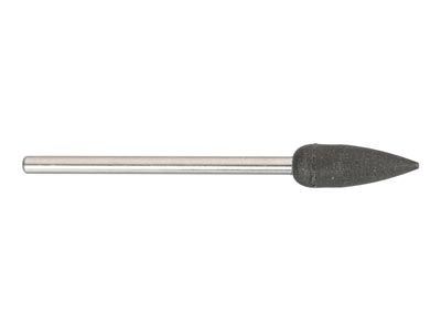 Eveflex Universal Silicone Flame   Burr, H1m, Black, Medium Grit, 5.5 X 15mm - Standard Image - 2