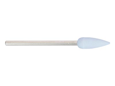 Eveflex Universal Silicone Flame   Burr, H1f, Blue, Fine Grit, 5.5 X  15mm - Standard Image - 2