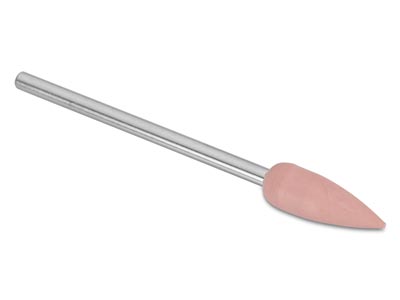Eveflex Universal Silicone Flame   Burr, H1sf, Pink, Extra Fine Grit, 5.5 X 15mm