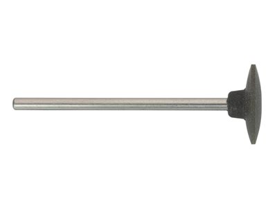 Eveflex Universal Silicone Knife   Edge Burr, H16m, Black, Medium     Grit, 2.5 X 14.5mm - Standard Image - 2