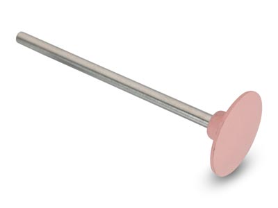 Eveflex Universal Silicone Knife   Edge Burr, H16sf, Pink, Extra Fine Grit, 2.5 X 14.5mm - Standard Image - 1